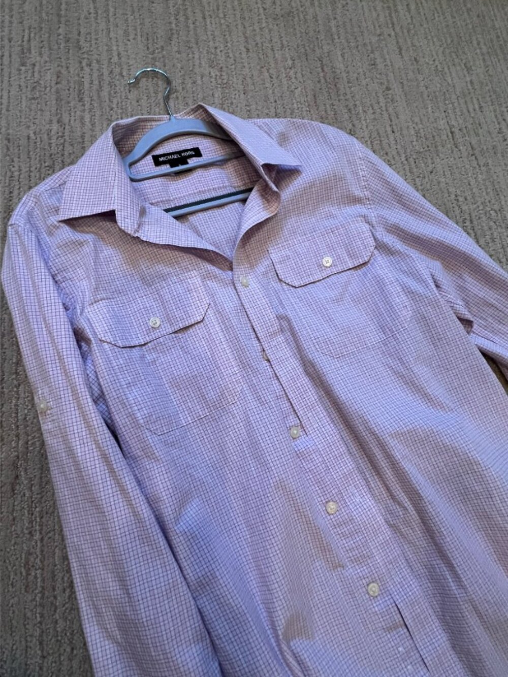 Michael Kors Tailored Fit Sz Small 2 pocket shirt Excellent condition